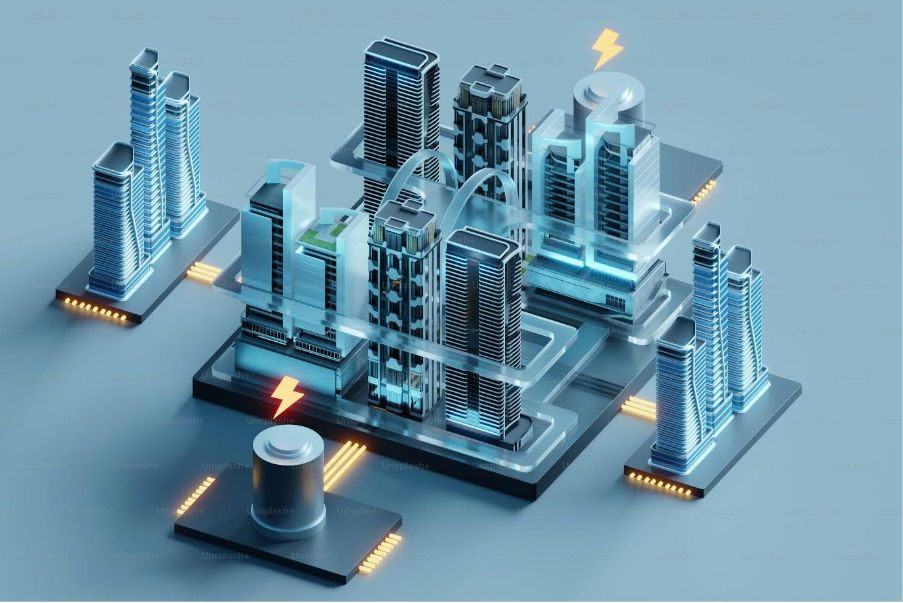 A futuristic city powered by renewable energy. photo – Technology Image on  Unsplash