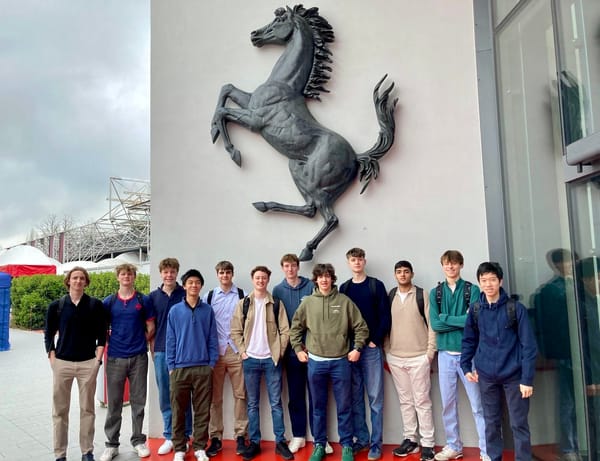 Fast Cars and Cheese - The Eton College Design Trip 2025