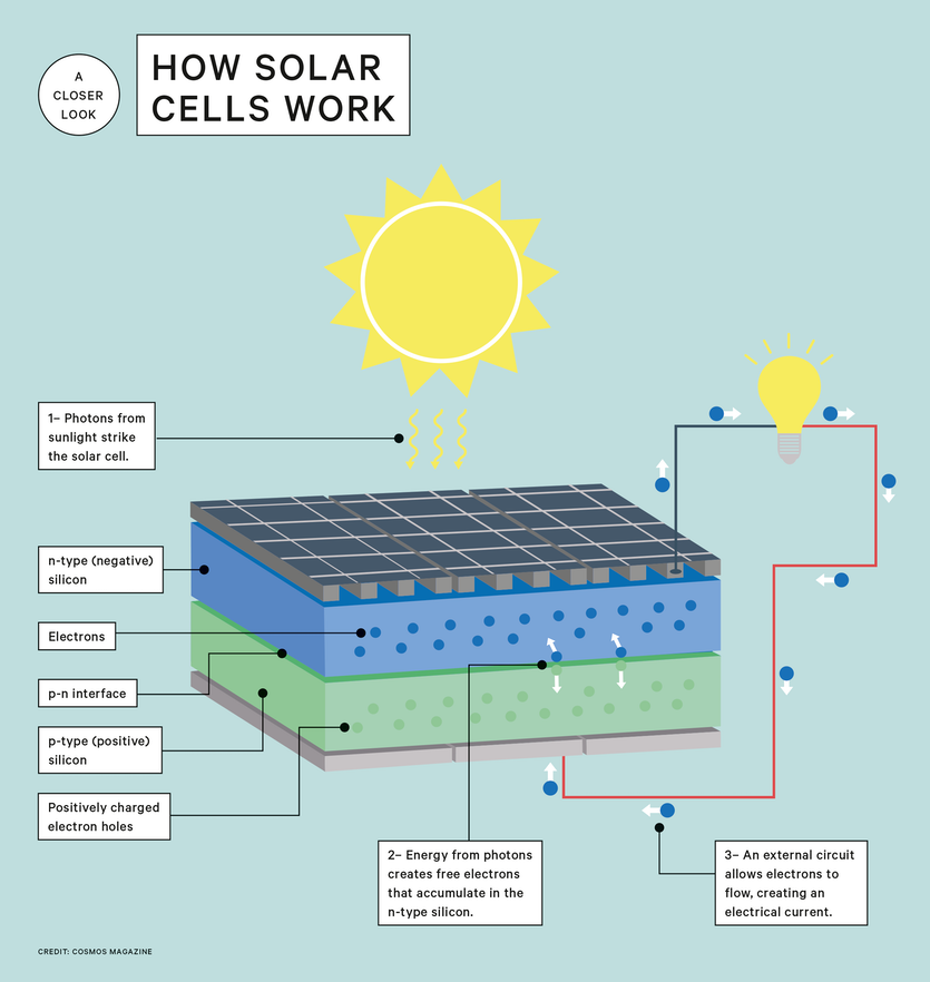 How a Solar Cell Works